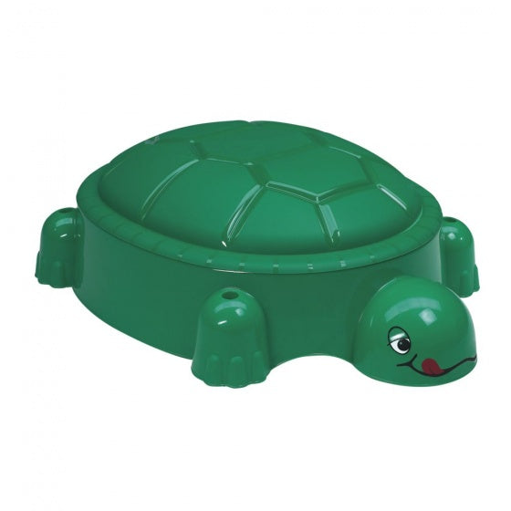 zandbak met deksel Schildpad 115 x 83 cm groen