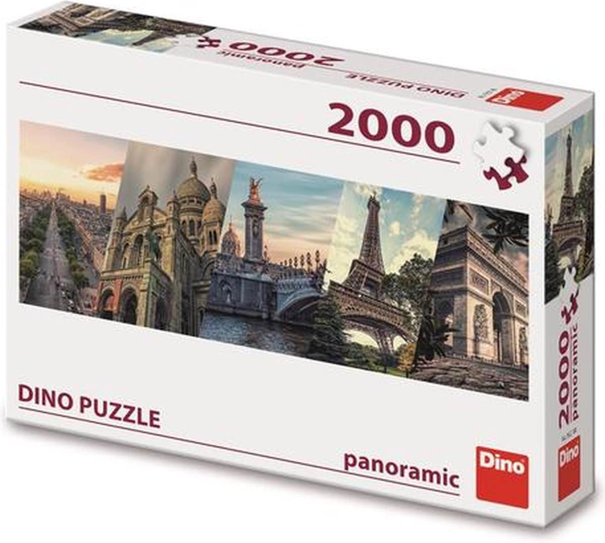 DinoToys Dino-Puzzle – Panorama Paris – 2000 Teile