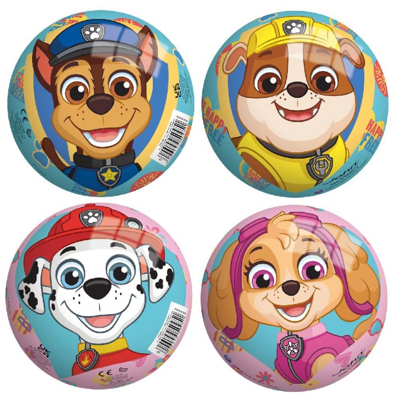 Cilgro Paw Patrol Ball, 13 cm Durchmesser