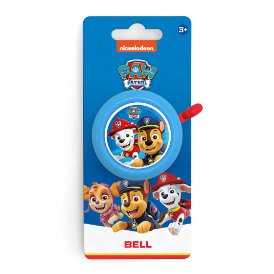 fietsbel staal junior 55 mm blauw rood