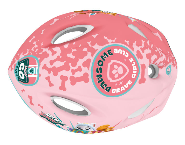 Nickelodeon kinderhelm paw patrol roze (52-56cm)