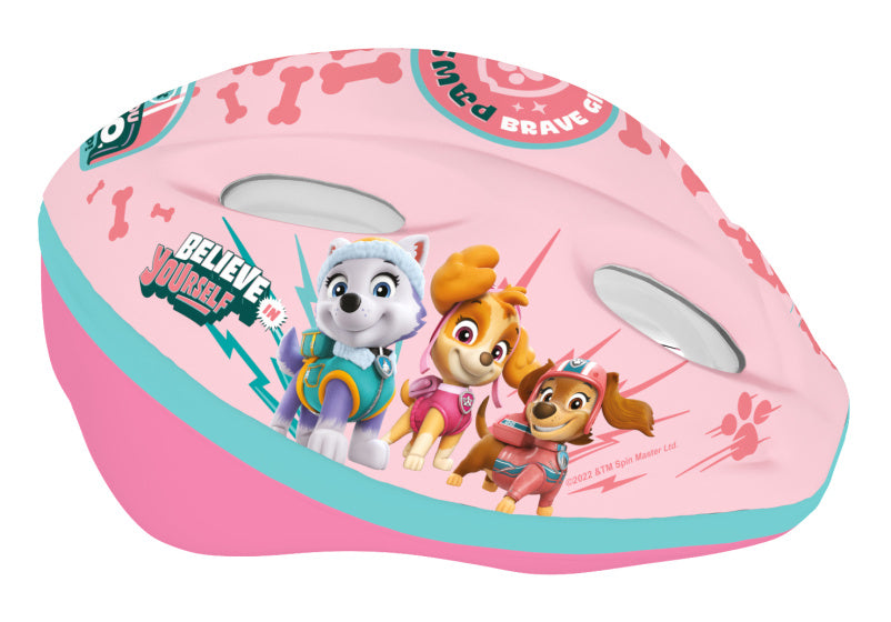 Nickelodeon kinderhelm paw patrol roze (52-56cm)
