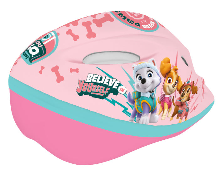 Nickelodeon kinderhelm paw patrol roze (52-56cm)