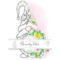 The paper boutique • celebration gnomes colour me toppers collection