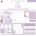 The paper boutique • everyday shades of lilac project pad