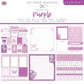 The paper boutique • everyday shades of purple project pad