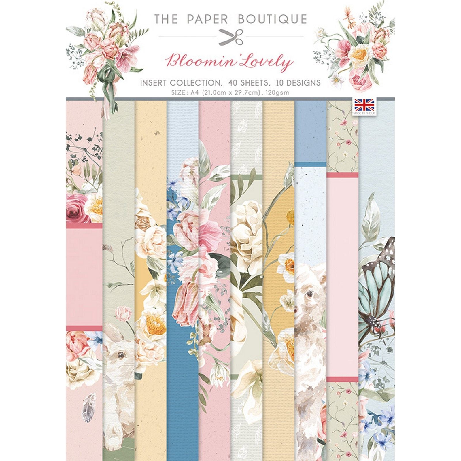 The paper boutique • blooming lovely insert collection