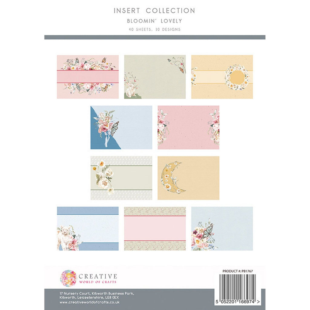 The paper boutique • blooming lovely insert collection