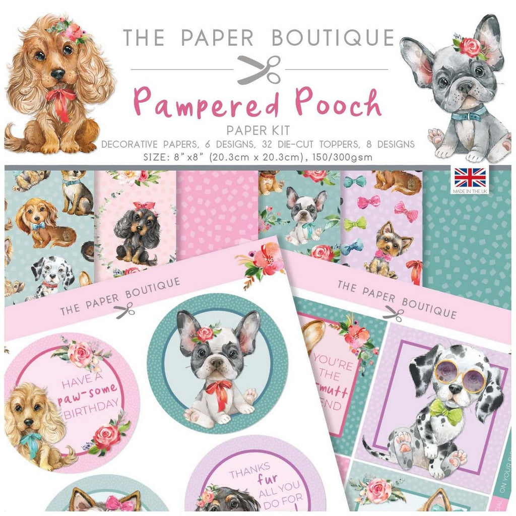 The paper boutique • pampered pooch paper kit