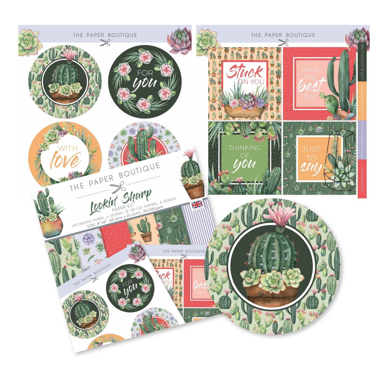 The paper boutique • lookin sharp paper kit