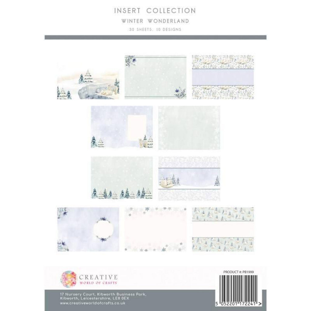 The paper boutique • winter wonderland insert collection