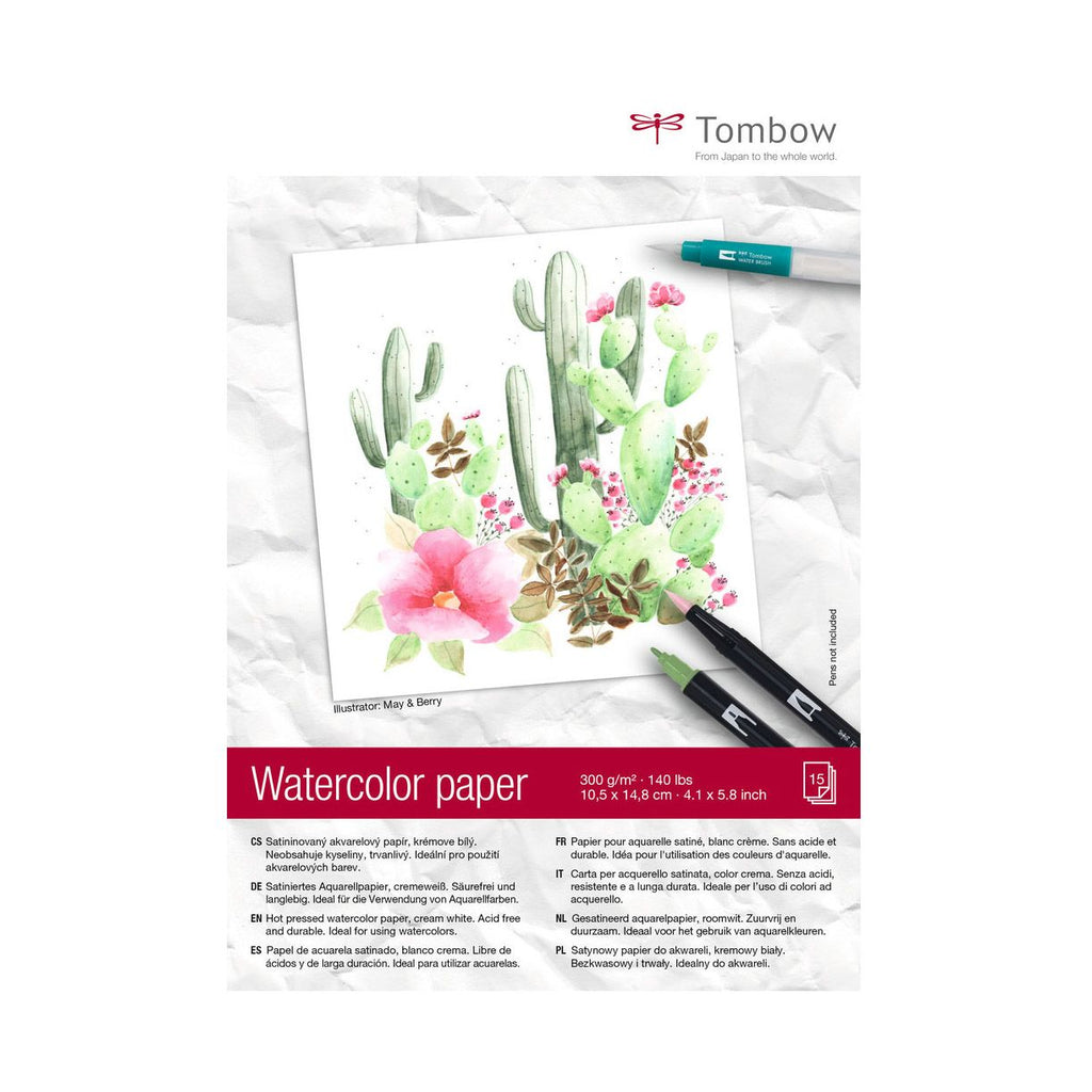 Tombow • watercolourbloc watercolour paper