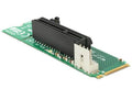 M.2 ngff naar 4x pci express + 4-polig molex adapter