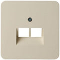 Peha afdekraam catv en isdn dubbel creme 4602072