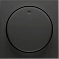 Enzo peha badora mat zwart afdekplaat + knop dimmer - 4603750