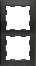 Enzo peha badora mat zwart inbouw unit utp cat6 rj45 dubbel - 4603610