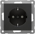Enzo peha badora mat zwart stopcontact ra + kinderbeveiliging - 4603520