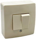 Peha opbouw schakelaar serie creme - 4663020