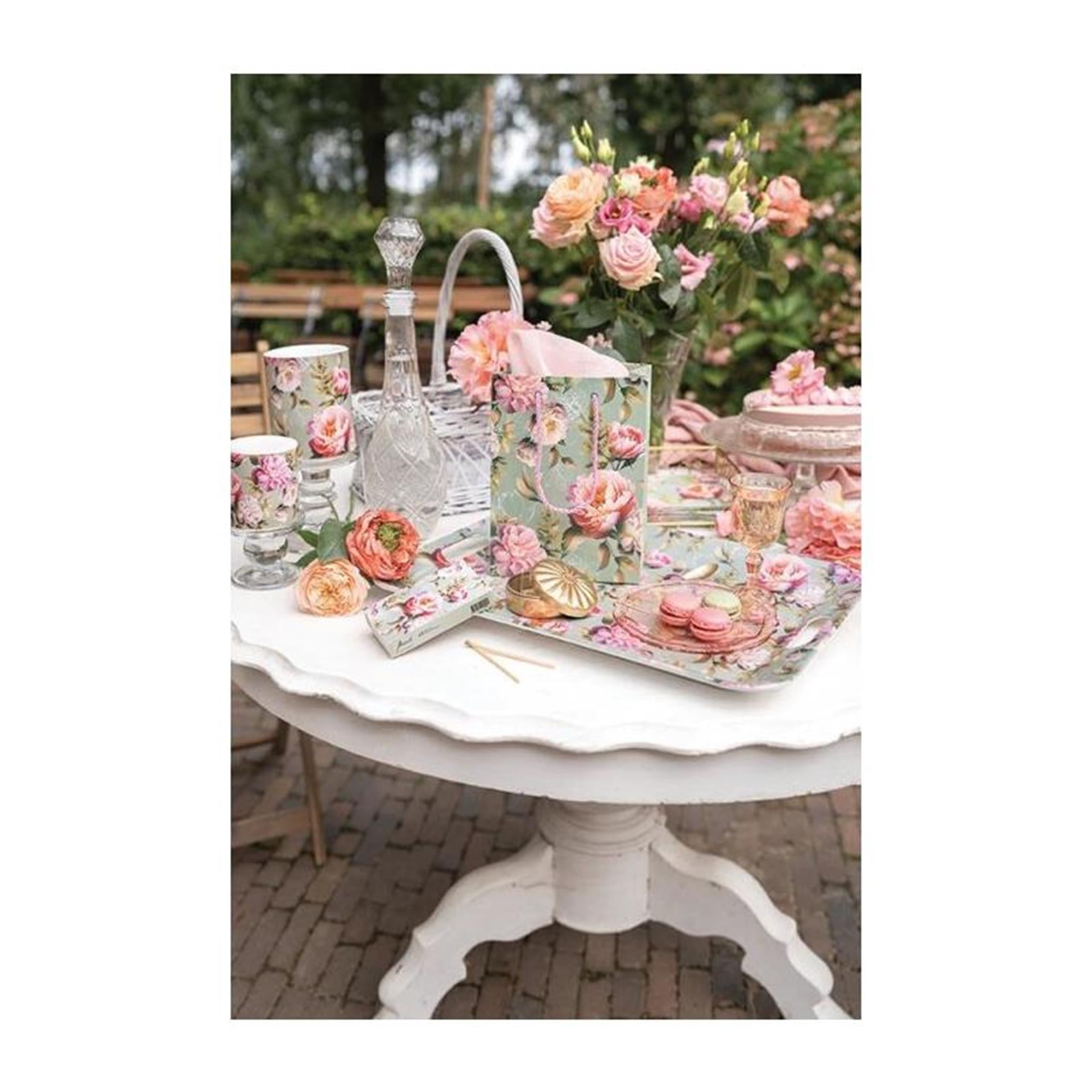 Ambiente servet 33 peonies composition