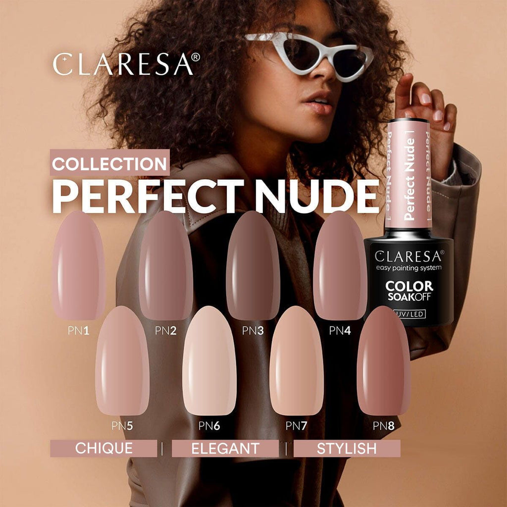 Claresa uv led gellak 5ml perfect nude 5