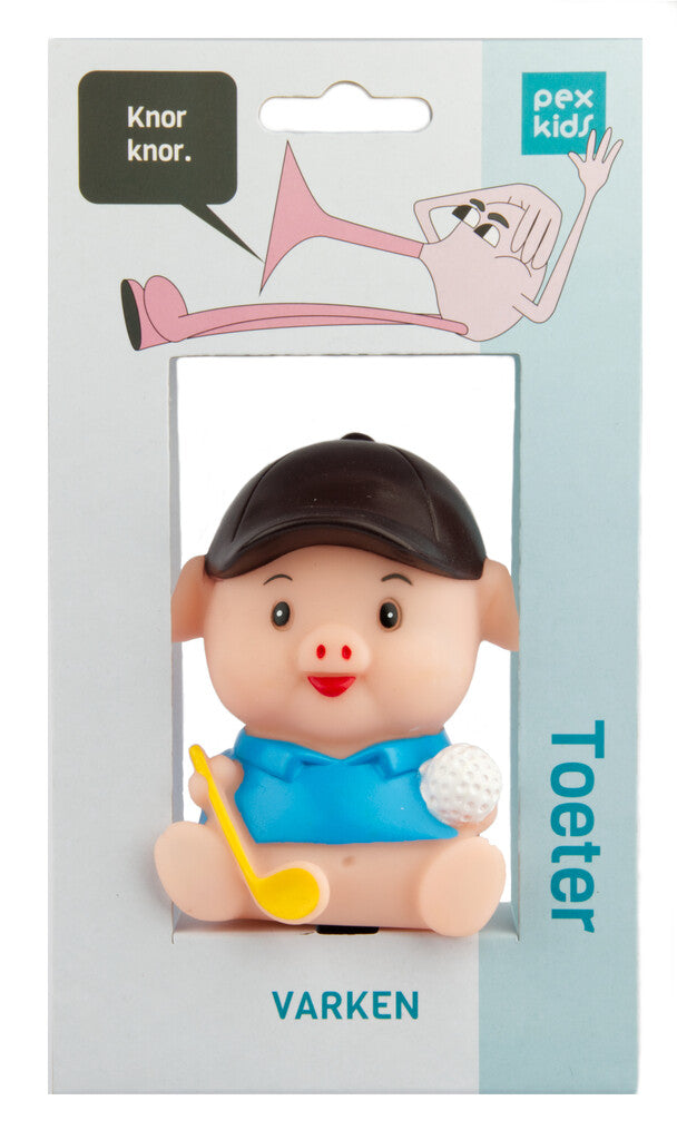 Horn Pexkids Schwein blau