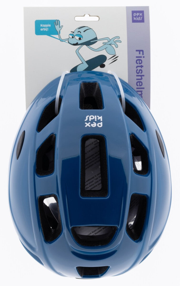 PexKids Kinderhelm, In-Mold-Konstruktion, 52–56 cm, blau