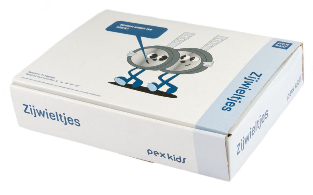 PexKids Stützräder 12-20 Chrom
