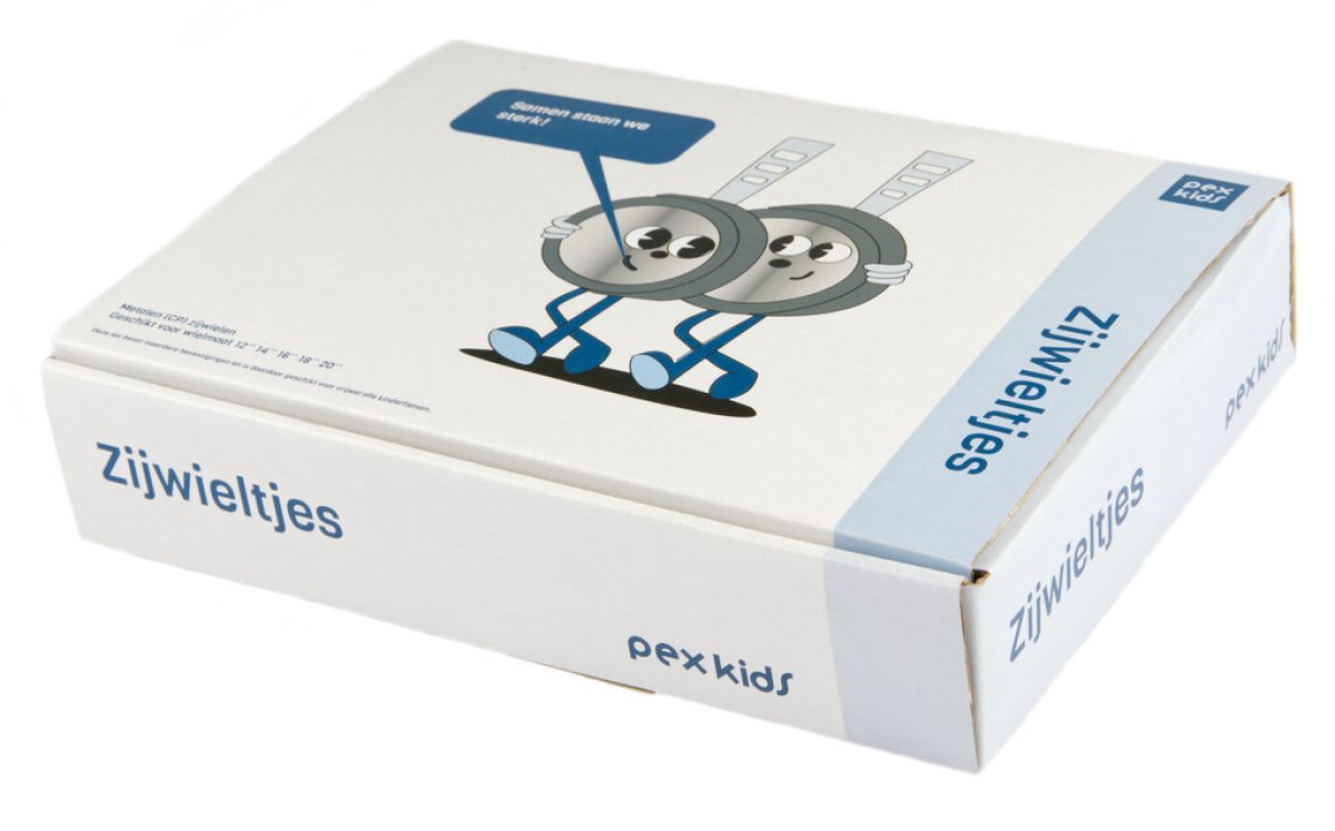 PexKids Stützräder 12-20 Chrom