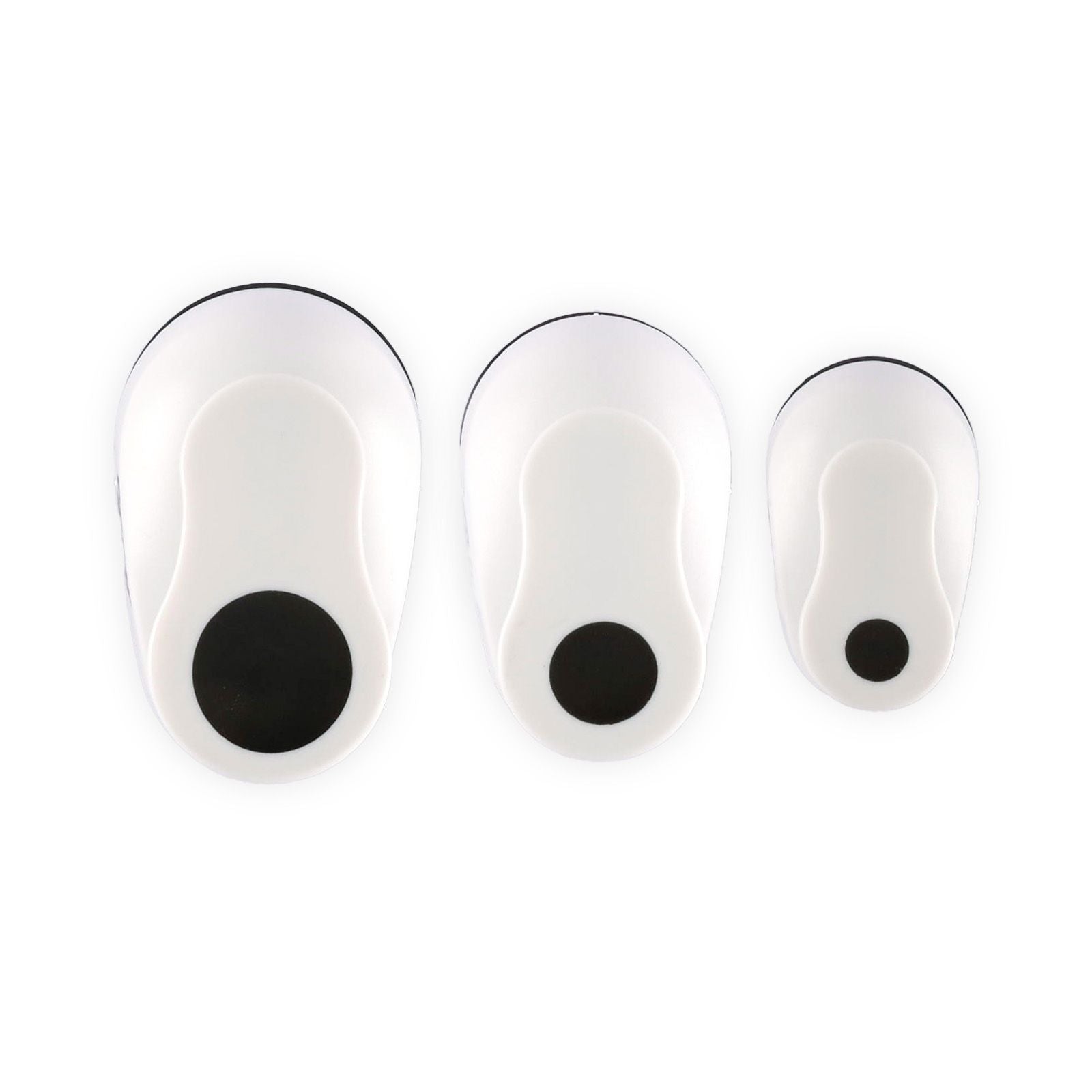 Paperfuel figuurpons - set cirkels - 8-16-25 mm - 3 stuks