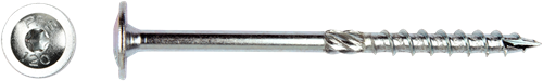 Pgb-europe pfs+ | pfs flenskophoutschroef t30 ø 6x240 zn | 100 st - pfettg001006002403