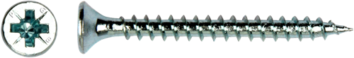 Pgb-europe pgb-fasteners | spaanplaatschroef vk-z ø 3,5x30 zn | 200 st - pgwvzv001003500303