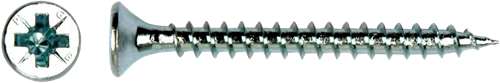 Pgb-europe pgb-fasteners | spaanplaatschroef vk-z ø 4,50x50 zn | 200 st pgwvzv001004500503