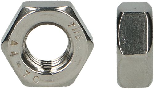 Pgb-europe pgb-fasteners | zeskantmoer din 934 m 6 a4 | 200 st 000934b7000603