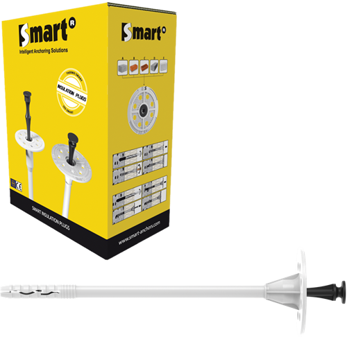 Pgb-europe smart | iso smart s-iph kunststof nagel 10x160 | 200 st - sm0iphn001001603