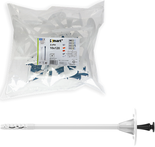 Pgb-europe smart | iso smart s-iph kunststof nagel 10x220 | 25 st - sm0iphn001002204