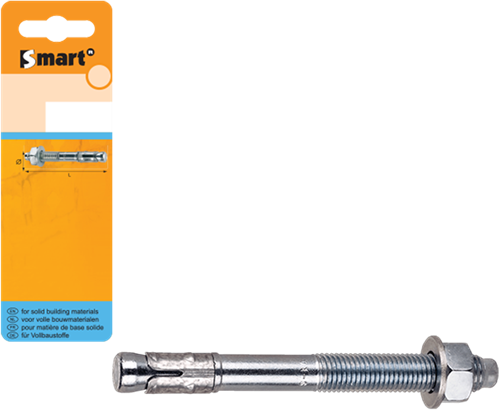 Pgb-europe smart | keilanker s-ka m8x10x72 zn | 4 st sm01ka001080072h