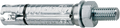 Pgb-europe smart | keilbout pfg sb +ankerstang m6x15x60 zn | 5 st sm000k001060060h