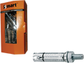 Pgb-europe smart | keilbout smart+ankerstang m6x30x75 zn | 25 st sm000k001060075e