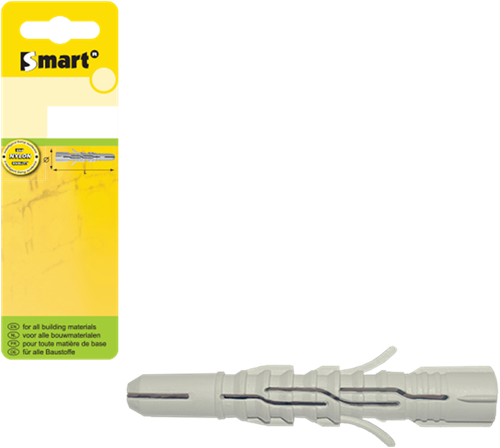 Pgb-europe smart | nylon lange plug z.boord ø 10x70 | 20 st sm00lpn00100070gh