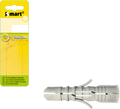 Pgb-europe smart | nylon plug met boord ø 10x50 grijs | 25 st sm00bpn00100050gh