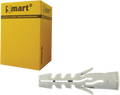 Pgb-europe smart | nylon spreidplug met boord smart ø 14x70 | 20 st sm00pbn001400703