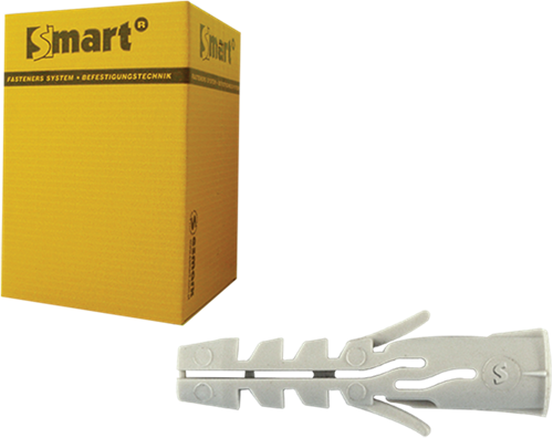 Pgb-europe smart | nylon spreidplug met boord smart ø 16x80 | 10 st sm00pbn001600803
