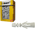 Pgb-europe smart | nylon spreidplug met boord smart ø 6x30 | 100 st - sm00pbn00060030e