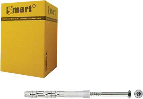 Pgb-europe smart | raamplug +schroef vzk tx ø 10x230 nzn | 25 st - sm0rptn011002303
