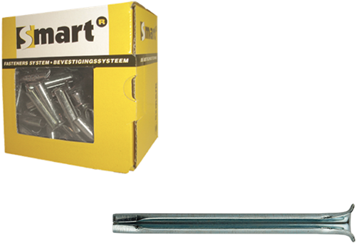 Pgb-europe smart | spanhuls in gehard veerstaal 8x130 zn | 50 st sm00ea001080130e