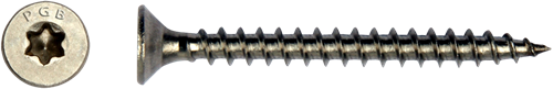 Pgb-europe pgb-fasteners universele spaanplaatschroef a2 vk-t voldraad verzonken kop ø 4,50x20 tx20 | 200 st | pgwvtva00004500203