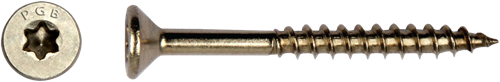 Pgb-europe pgb-fasteners universele spaanplaatschroef rvs a2 vk-t deeldraad verzonken kop ø 4,00x40 tx20 | 200 st | pgwvtga00004000403