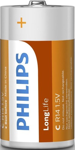 Philips Akku R14 C Langes Leben