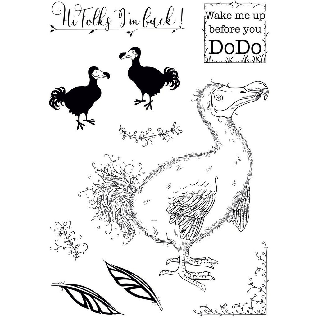 Pink ink designs • clear stamp set cookie dodo 20,32x15,24cm