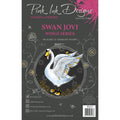 Pink ink designs • wings series clear stamp set swan jovi